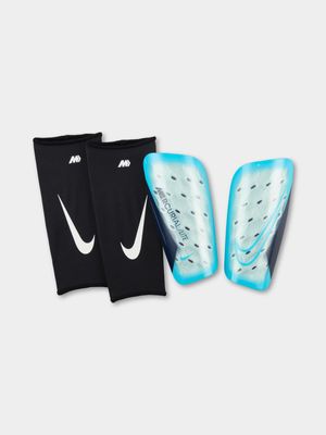 Nike Mercurial Lite Blue Soccer Shin Guards