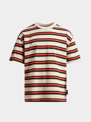 Boys Stripe Crew T-Shirt