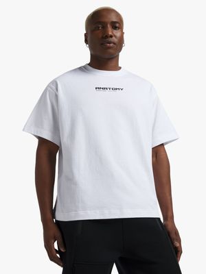 Anatomy Men's Mechanical Graphic White T-shirt