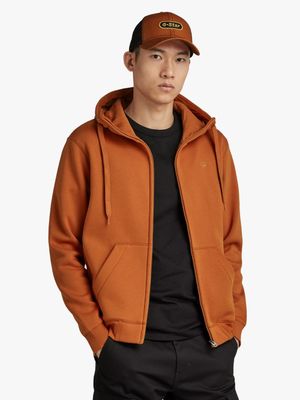 G-Star Men's Premium Core Zip Orange Hoodie