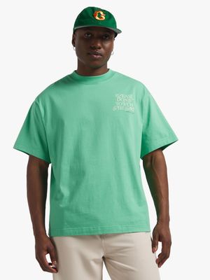 Archive Men's Graphic Turquoise T-shirt