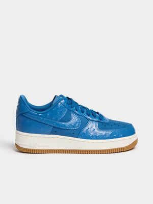 Nike Women's Air Force 1 Blue Sneaker