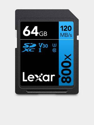 Lexar SD PRO 800X 64GB