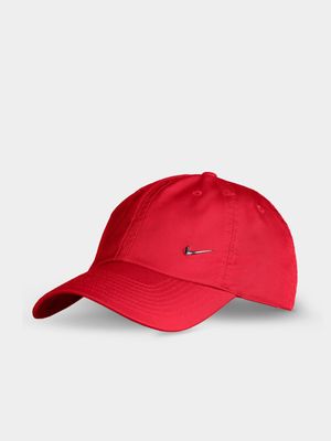 Nike Dri-Fit Metal Swoosh University Red Cap