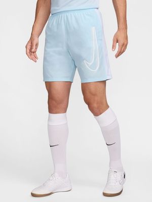 Mens Nike Dri-Fit Academy Ice Blue Soccer Shorts