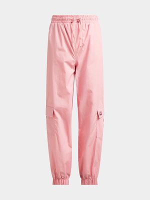 Jet Younger Girls Pink Cargo Pants