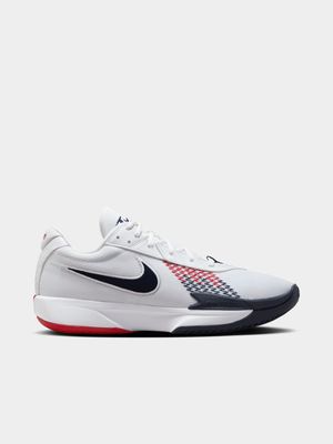 Mens Nike Air Zoom G.T Cut Academy White/Red Basketball Shoes
