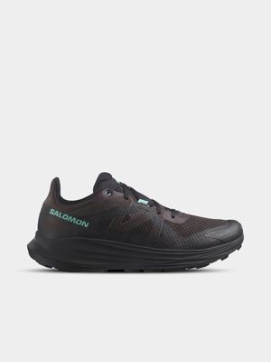 Mens Salomon Ultra Flow Black Trail Running Shoes