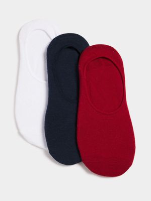 Jet Older Boys Multicolour 3 Pack Secret Socks