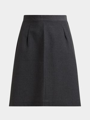 Jet Girls Grey School Skirt