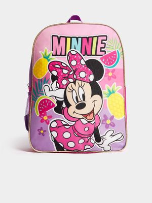 Jet Toddler Girls Multicolour Minnie School Bag
