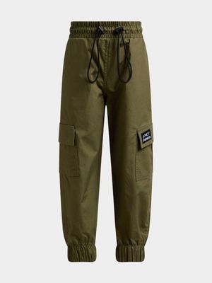 Jet Younger Girls Fatigue Cargo Pants
