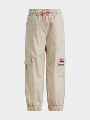 Jet Younger Girls Stone Cargo Pants