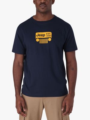 Men's Plus Jeep Navy Iconic Collection T-Shirt