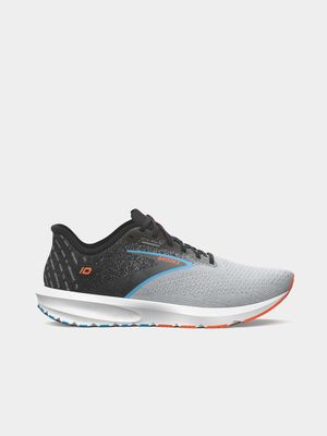 Mens Brooks Launch 10 Black/Grey/Orange Running Shoes