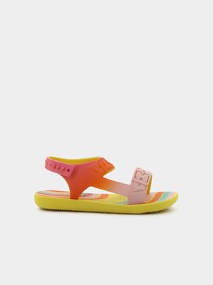 Infants Ipanema Yellow Brincar Papete Sandals