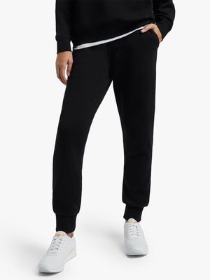 Women's TS Dynamic Fleece Black Trackpants