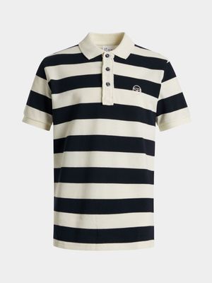 Older Boys Stripe Golfer