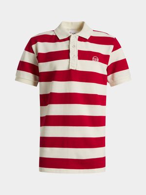 Older Boys Stripe Golfer