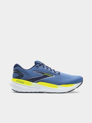 Mens Brooks Glycerin 21 Blue/Yellow Running Shoes