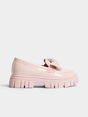 Jet Younger Girls Blush Patent Loafer