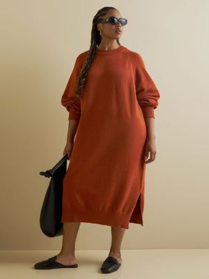 Women's Iconography Knitwear Column Dress