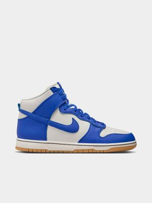 Nike Mens Dunk  Air High Retro OLY Blue/White Sneaker