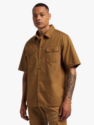 Men's Relay Jeans Utility Plain Tobacco Shirt