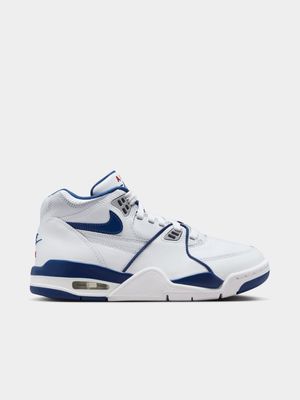 Nike Junior Full Force Low White/Blue Sneaker