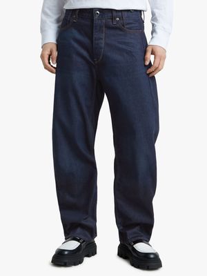 G-Star Men's 5620 G-Star Elwood 3D Loose Dark Blue Jeans