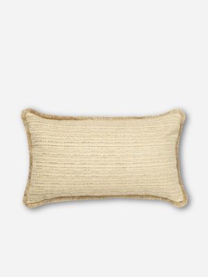 Bloom Texture Scatter Cushion Natural 35x60cm