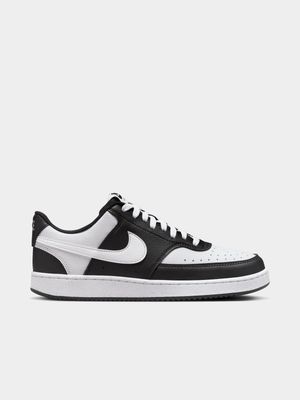 Womens Nike Court Vision Next Nature Black/White Low Sneakers