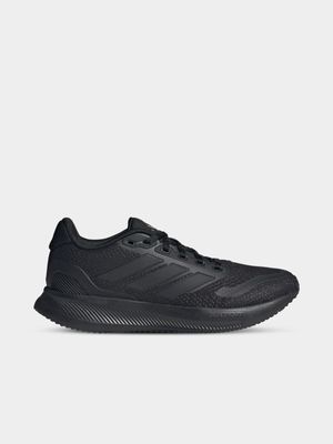Junior Grade School adidas Run Falcon 5 Black Running Shoes