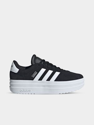 Junior Grade School adidas VL Court Bold Black/White Sneakers