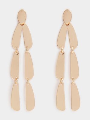 Multi Petal Drop Earrings