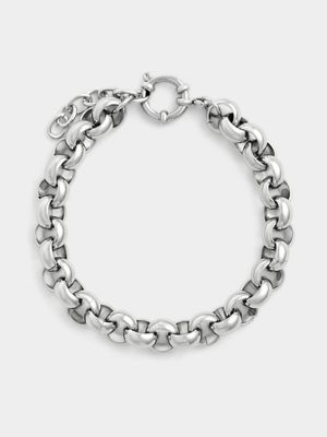 Tempo Jewellery Stainless Steel Signoretti Rolo Bracelet