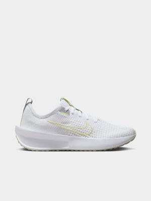 Womens Nike Interact Run White/Life Lime/Vast Grey Running Shoes