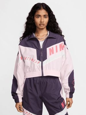 Nike Women's NSW Woven Purple Jacket
