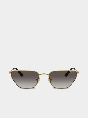 Women's Vogue Eyewear Gold  Sunglasses
