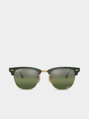 Ray-Ban Green Clubmaster Folding Sunglasses