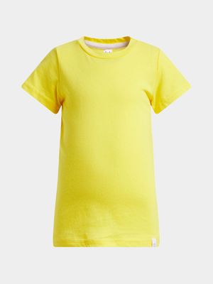 Jet Younger Girls Yellow T-Shirt