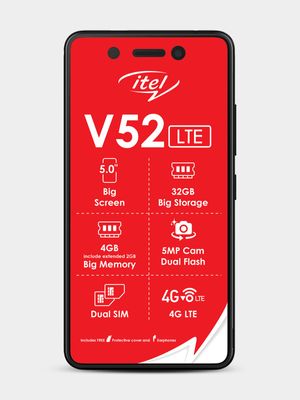 iTel V52 LTE Dual Sim Network Locked - Vodacom
