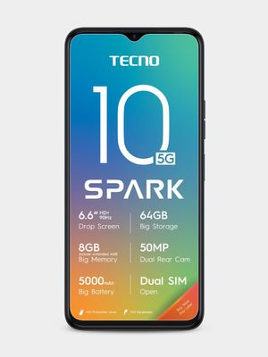Tecno Spark 10 5G Dual Sim - Vodacom