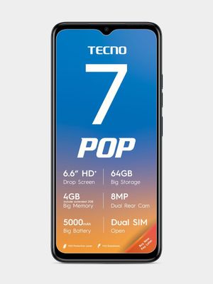 Tecno Pop 7 64GB Dual Sim - Vodacom