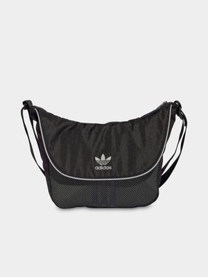adidas Unisex Shoulder Black Bag