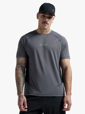 Mens TS Top Floss Blocking Grey Tee