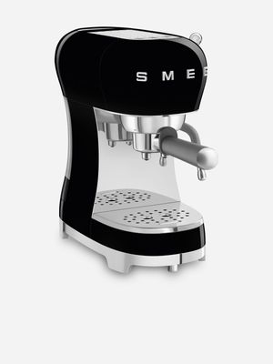 Smeg Retro Espresso Coffee Machine Black