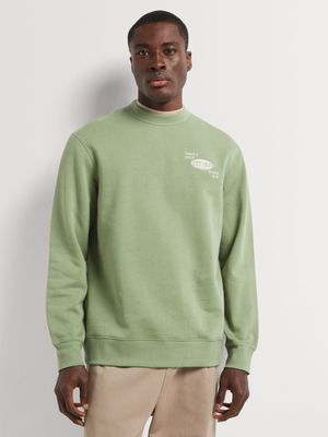 Men's Markham Graphic Sage Sweatshirt