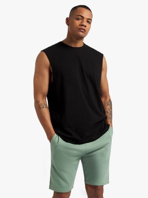 Men's Markham Core Tapered Active Sage Short