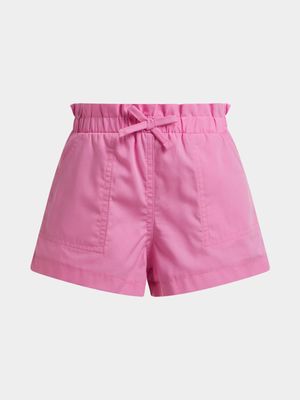 Younger Girl's Pink Shorts